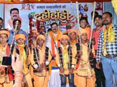 दही हांडी उत्सव में दिखा उत्साह, कवर्धा में उप मुख्यमंत्री विजय शर्मा ने की शिरकत