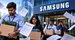 Samsung India में बड़ी छंटनी, TV और होम अप्लायंसेज बिजनेस से 100 अधिकारियों की नौकरी गई