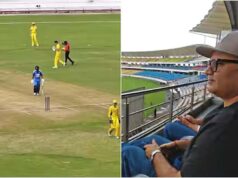 U19 में आर्यवीर सहवाग का जलवा, 47 रन की पारी; भारत ने खड़ा किया 341 का स्कोर