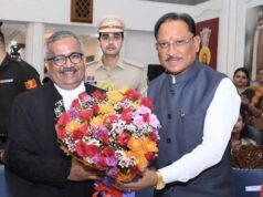 छत्तीसगढ़ के मुख्य न्यायाधीश जस्टिस महापात्र का भावुक बयान, बोले- मां महामाया की धरती पर आना सौभाग्य