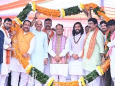 बीरगांव में भगवान विश्वकर्मा पूजा एवं किसान-मजदूर सम्मान समारोह में शामिल हुए मुख्यमंत्री साय