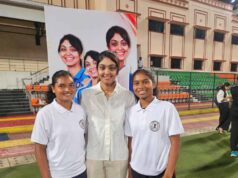 छत्तीसगढ़ में खिलाड़ियों को मिला बड़ा प्रोत्साहन, क्रिकेटर हरलीन देओल ने हॉकी अकादमी के खिलाड़ियों से किया संवाद