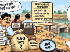 खबर का असर: 5.50 करोड़ के निर्माण कार्यों की जांच के निर्देश, दोषियों पर होगी कार्रवाई