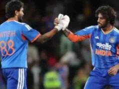 तिलक वर्मा-नीतीश रेड्डी की साझेदारी से भारत ने रचा इतिहास, T20I में बनाया बड़ा रिकॉर्ड