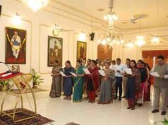 राष्ट्रीय एकता दिवस पर लोकभवन में विशेष कार्यक्रम, राज्यपाल मंगुभाई पटेल ने सरदार पटेल को अर्पित की श्रद्धांजलि