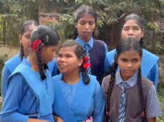 शिक्षक की कमी से परेशान दिव्यांग बच्चे सड़क पर उतरे, जल्द नियुक्ति की मांग की