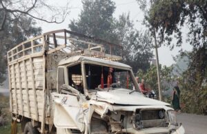छत्तीसगढ़ के बस्तर में बड़ा सड़क हादसा, झीरम घाटी में पिकअप पलटने से मची अफरा-तफरी