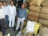बलरामपुर में धान तस्करी का खुलासा, 26 क्विंटल अवैध धान जब्त