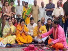 राज्यमंत्री गौर ने विभिन्न विकास कार्यों का किया भूमि पूजन और लोकार्पण