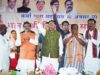 भगवान करम देव की पूजा-अर्चना कर प्रदेश की सुख-समृद्धि और खुशहाली की कामना की