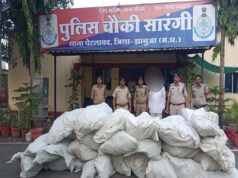 मध्यप्रदेश पुलिस की अवैध मादक पदार्थो के विरूद्ध बड़ी कार्रवाई